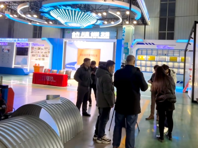 yh533388银河冷弯成型行业集采中心：凭科技实力登上河北新闻联播舞台